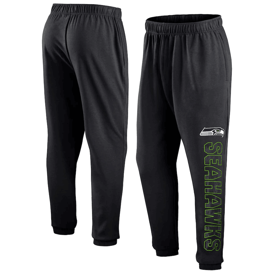 Men's Seattle Seahawks Black From Tracking Sweatpants Men's Seattle Seahawks Black From Tracking Sweatpants